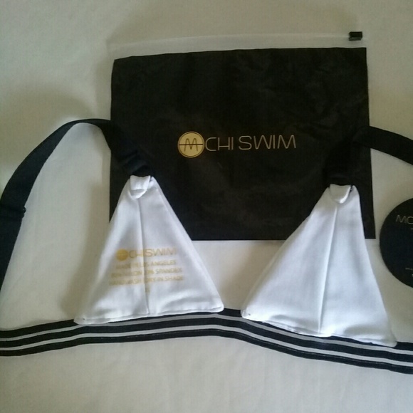 Mochi Swim Bikini Bottom NWT with liner White Xs. - Picture 8 of 8